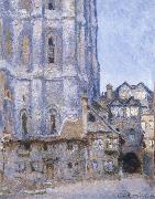 Claude Monet The Cour d Albane oil painting reproduction